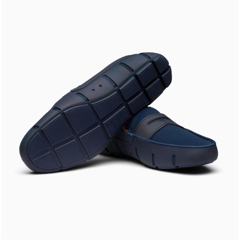 NEW SWIMS men's penny loafer in navy